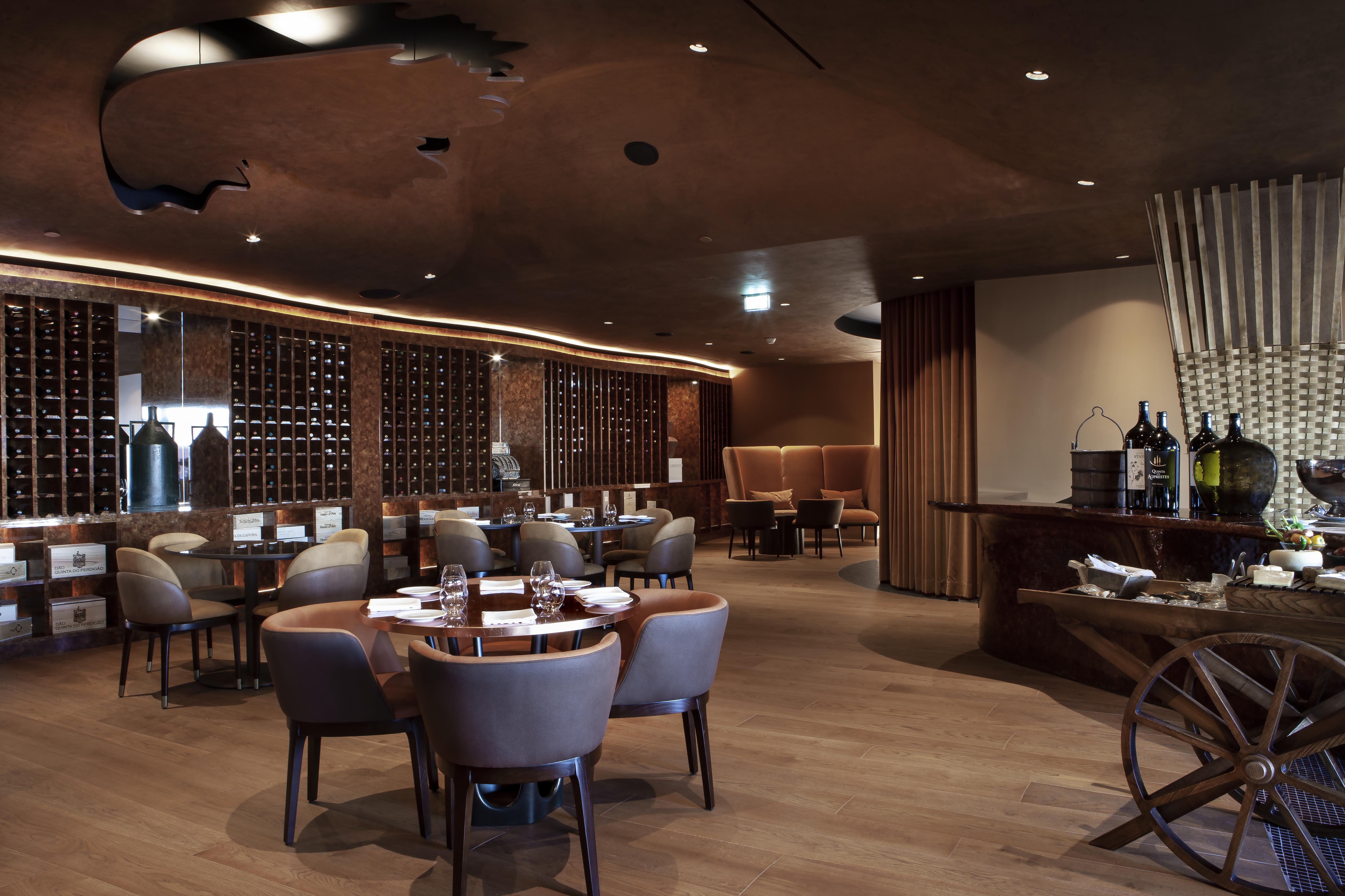 Forte De Gaia, Autograph Collection 빌라노바데가이아 외부 사진 The interior of the restaurant