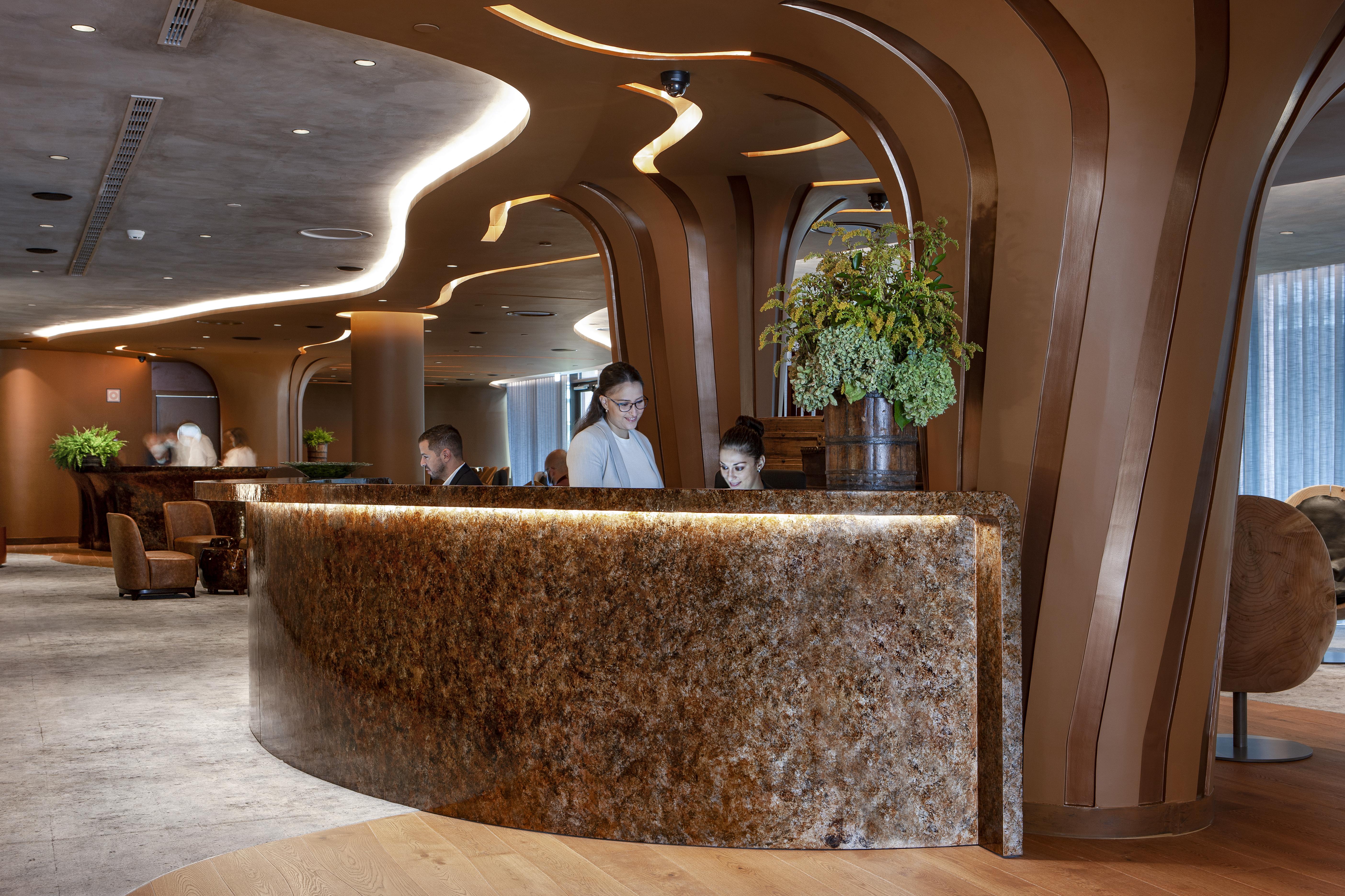 Forte De Gaia, Autograph Collection 빌라노바데가이아 외부 사진 Reception desk at the lounge