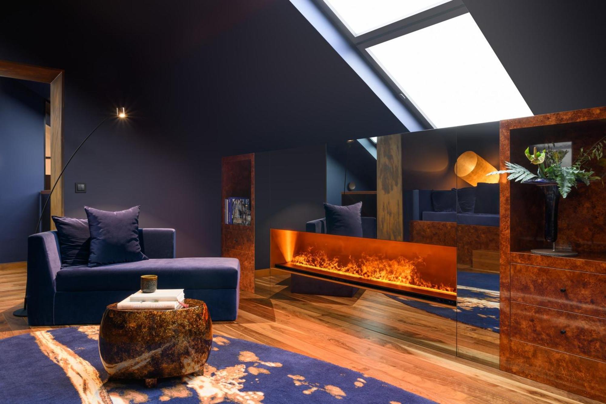 Forte De Gaia, Autograph Collection 빌라노바데가이아 외부 사진 A modern fireplace